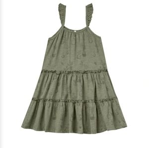Rylee and Cru girls 8/9 tiered jersey dress